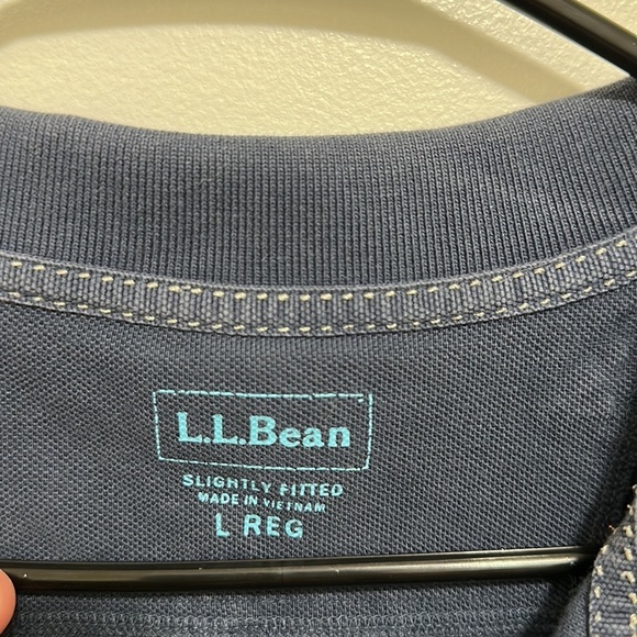 L.L. Bean Whale Polo size L - Picture 2 of 5